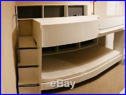 Kids bunk beds with storage used