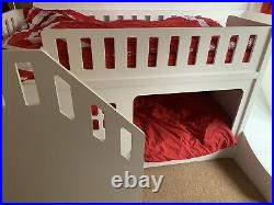 Kids fun time Bunk Bed With Slide And Stairs