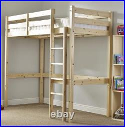 Loft Bunk Bed Heavy Duty 3ft single wooden high sleeper bunkbed CAN BE USED