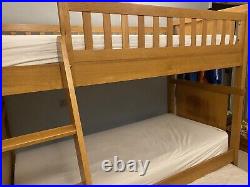 Lovely Aspace Bunk Beds with additional truckle used but well looked after