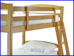 MB Moderna Antique Pine Wooden Bunk Bed 3FT Single