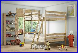 Nepal 4ft 6 DOUBLE HEAVY DUTY Solid Pine Bunk Bed (EB83)