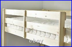 Nepal 4ft 6 DOUBLE HEAVY DUTY Solid Pine Bunk Bed (EB83)