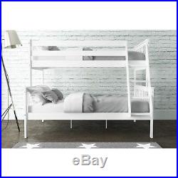New High Quality Oxford Triple Bunk Bed in White Small Double Bedroom Furniture