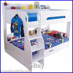 New in Flair Furnishings Flick Wooden Bunk Bed With Storage Free Delivery