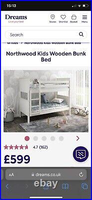 Northwood Kids Wooden Bunk Bed