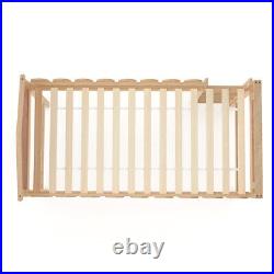 Pine Wooden Bunk Bed Children Cabin Bed Slat Bedframe Sleep Station Mid Sleeper