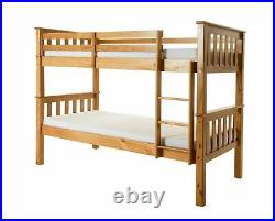 Porto Pine Single Bunk Bed NEW splits into 2 beds