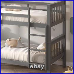 RAC3 Wooden Bed Bunk Dual-Level Design, Comfortable Sleeping for 2 or 3 people