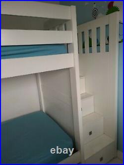 SALE! Children's Furniture Co. Neutron Bunk Beds+Stairs+trundle+ 3mattresses