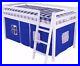 SHORTY_Cabin_Bed_Mid_Sleeper_loft_Bunk_Tent_Blue_White_Frame_2FT_6_Wooden_Pine_01_ip