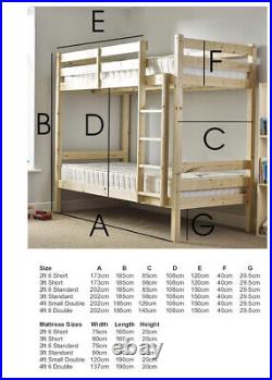 Short bunk bed 3ft