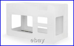 Solar Bunk Bed White Childrens Kids Bed 2 Man Delivery by Appointment