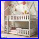 Solid_White_Wooden_Frame_3ft_Castle_Themed_Childrens_Bunk_Beds_Frame_only_01_ub