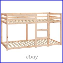 Solid Wood Pine Bunk Bed Twin Sleeper Multi Colours 80x200 cm/90x200 cm vidaXL