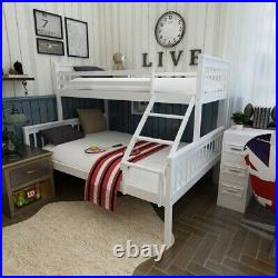 Wooden Bunk Bedwooden Bed, 4ft 6 Loft Bed Uk
