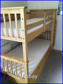 Top Quality Bunk Beds with Mattresses and Under Bed Storage Drawers