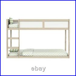 White Pine Low Bunk Bed Transforms into a Cabin Bed! Topsy