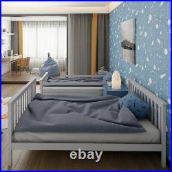 Triple Bunk Bed Frame 3ft & 4ft Pine Single Double Sleeper Children Kids Beds