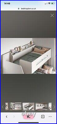 Triple Bunk bed with Storage & Mattresses