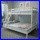 Triple_Sleeper_Bunk_Bed_Solid_Wooden_Frame_Kids_Double_Single_4FT6_3FT_White_01_hyo