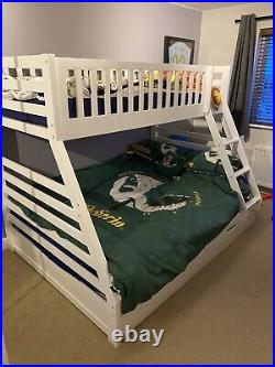 Triple bunk beds with storage
