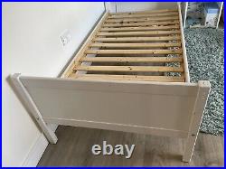 Two single slatted wooden beds / Detachable Bunk Bed, frame only