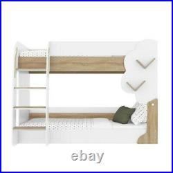Unisex Kids Wooden Bunk Bed Furniture Boys Girls Junior Toddler Children Bedroom