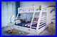 White_Triple_Sleeper_Bunk_Bed_Frame_wooden_Pine_for_children_also_in_Grey_01_nwk
