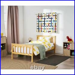 Wood Bed Frame 3FT Single/4FT6 Double/Triple Sleeper Bunk/2 in 1 Beds Bedroom UK