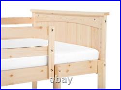 Wooden EU Single Size Bunk Bed Light ALBON