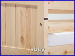 Wooden EU Single Size Bunk Bed Light ALBON