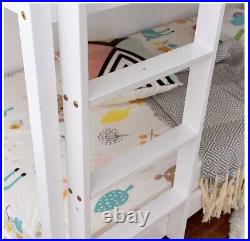 Wooden bunk beds for kids